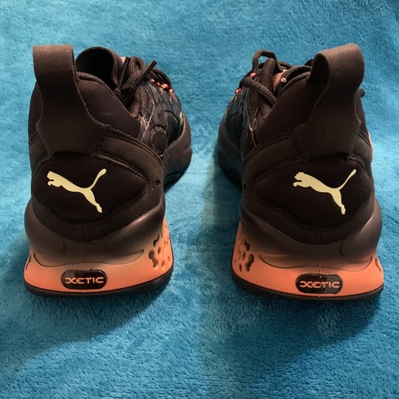 Puma Xetic Halflife Lenticular 'Black Neon Citrus' Men’s Size 8 Shoes 376280-01 - Picture 5 of 8